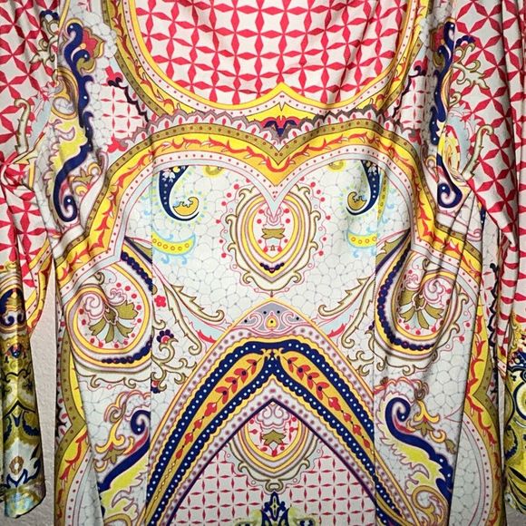 Isle By Melis Kazan Baroque Geometric Dress - Picture 4 of 8